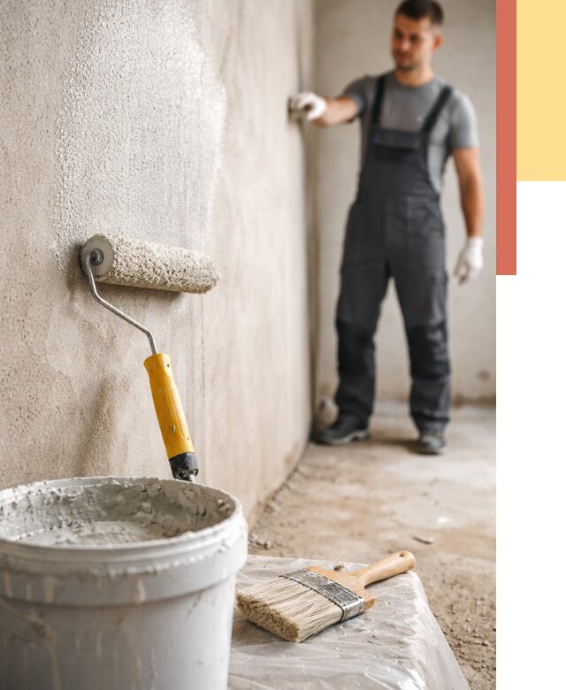 Нанесение бетоноконтакта на стены в Карабулаке от 4338 руб. быстро и недорого | ОТДЕЛОЧНИК-Крб