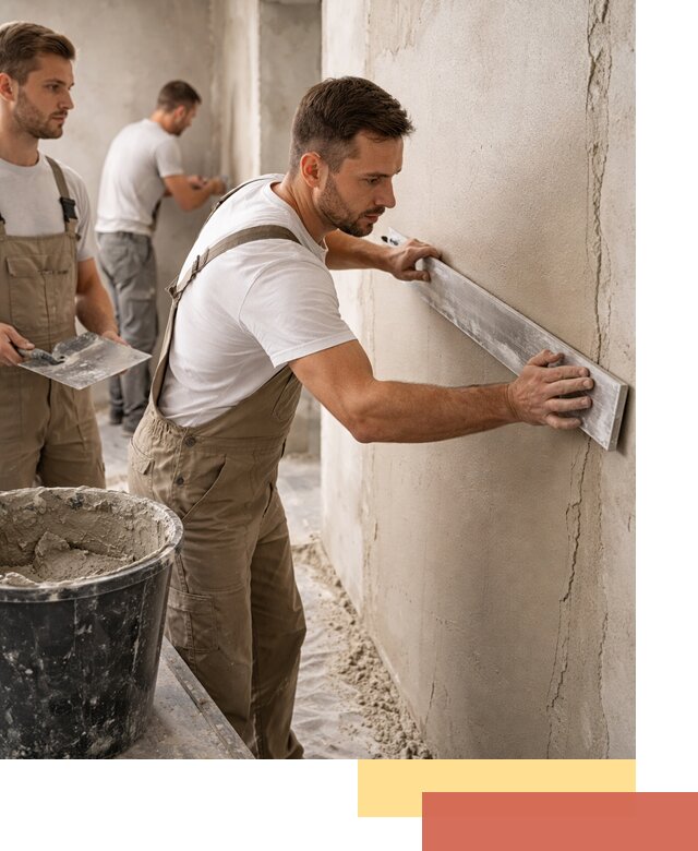 Штукатурка стен без маяков в Карабулаке быстро и качественно