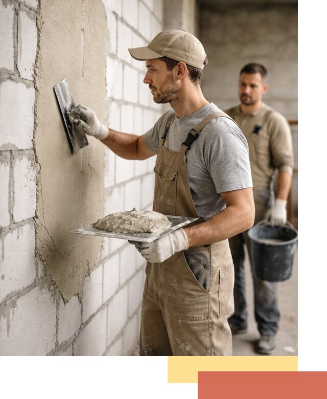 Штукатурка стен из газобетона в Карабулаке под ключ