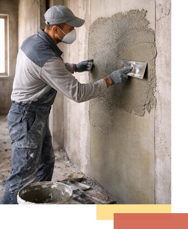 Штукатурка стен по сетке в Карабулаке под ключ качественно и быстро