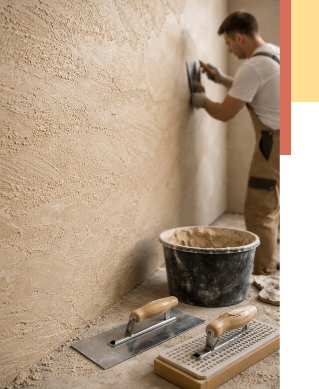 Декоративная штукатурка травертин в Карабулаке от 1859 руб/м2 — качественно и недорого | ОТДЕЛОЧНИК-Крб