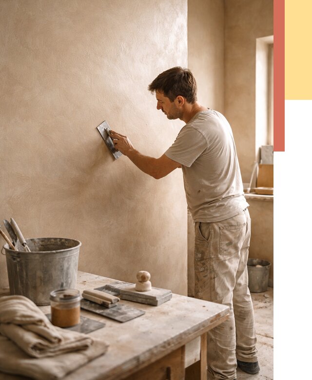 Марокканская штукатурка таделакт в Карабулаке под ключ от 4338 руб. | ОТДЕЛОЧНИК-Крб