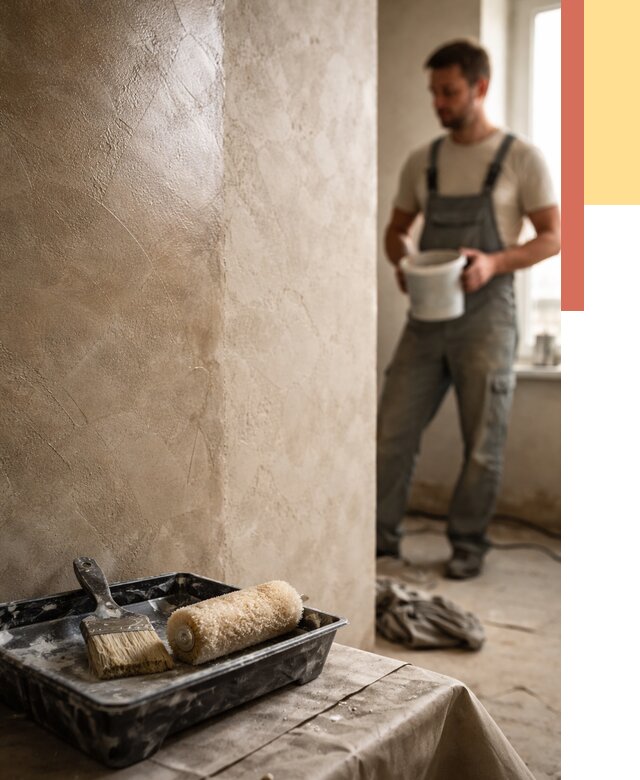 Нанесение воска на штукатурку в Карабулаке от 3615 руб. | Услуги ОТДЕЛОЧНИК-Крб