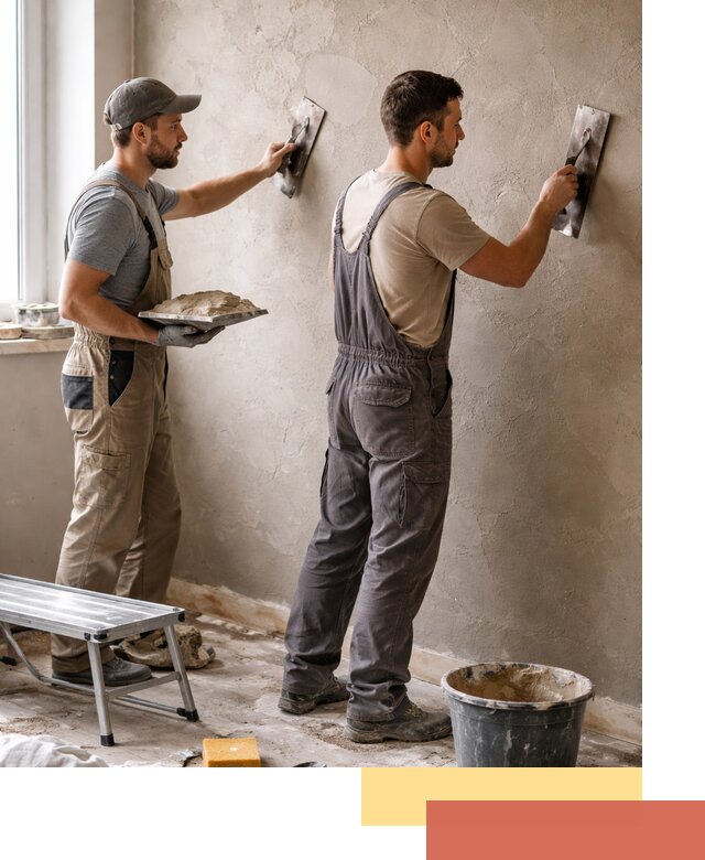 Ремонт декоративной штукатурки и восстановление фактуры в Карабулаке