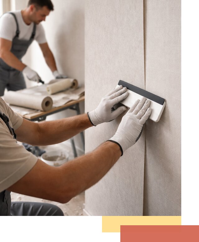 Поклейка обоев под покраску в Карабулаке профессионально и быстро