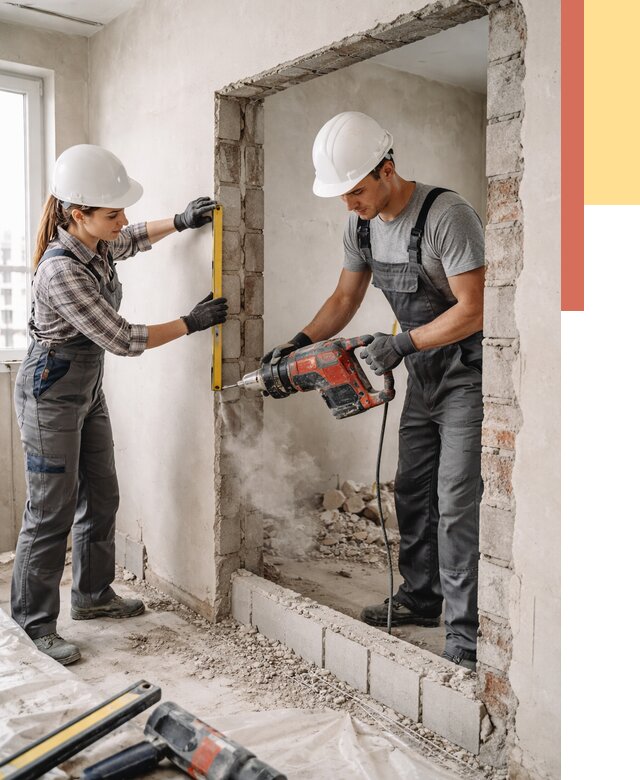 Создание проемов в стенах в Карабулаке от 6714 руб. — алмазная резка и расширение | ОТДЕЛОЧНИК-Крб