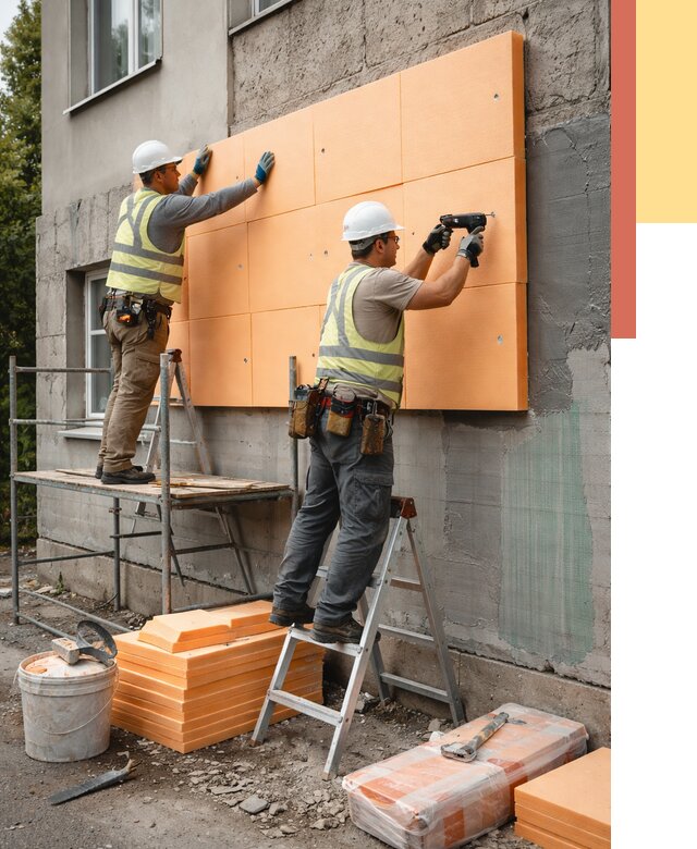 Утепление стен пеноплексом в Карабулаке от 1911 руб./м2 — быстро и недорого | ОТДЕЛОЧНИК-Крб