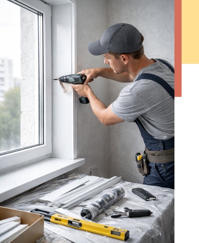 Установка пластиковых откосов в Карабулаке от 2324 руб. | ОТДЕЛОЧНИК-Крб монтаж, быстро и недорого