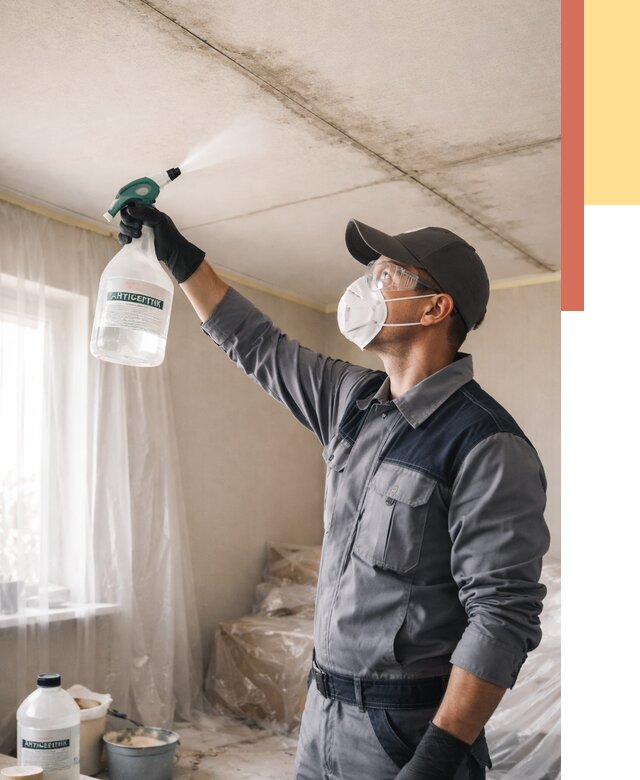 Антисептическая обработка потолка в Карабулаке от 2582 руб. | ОТДЕЛОЧНИК-Крб