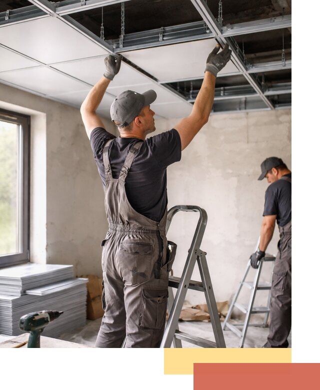 Монтаж кассетного потолка в Карабулаке качественно и быстро