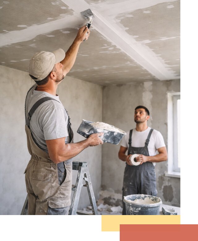 Обработка швов потолка ГКЛ в Карабулаке: качественная заделка и шпатлевка