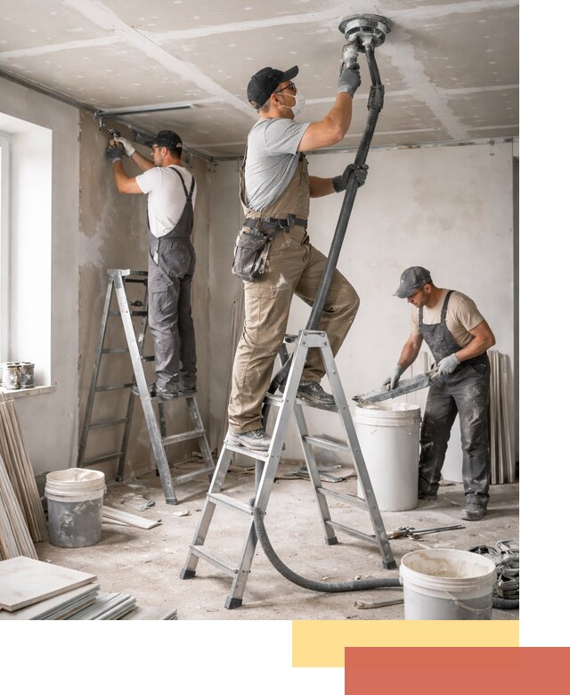 Ремонт потолка из гипсокартона в Карабулаке: быстрый и качественный монтаж